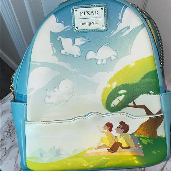 Loungefly Disney Pixar Up Carl & Ellie Daydream Mini Backpack - Picture 12 of 14